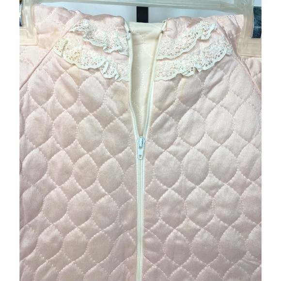 Vintage, Infant Swaddle Sleep Sack, Pink, Size 0-3 Months, Satin , Isaacson C - Picture 3 of 16